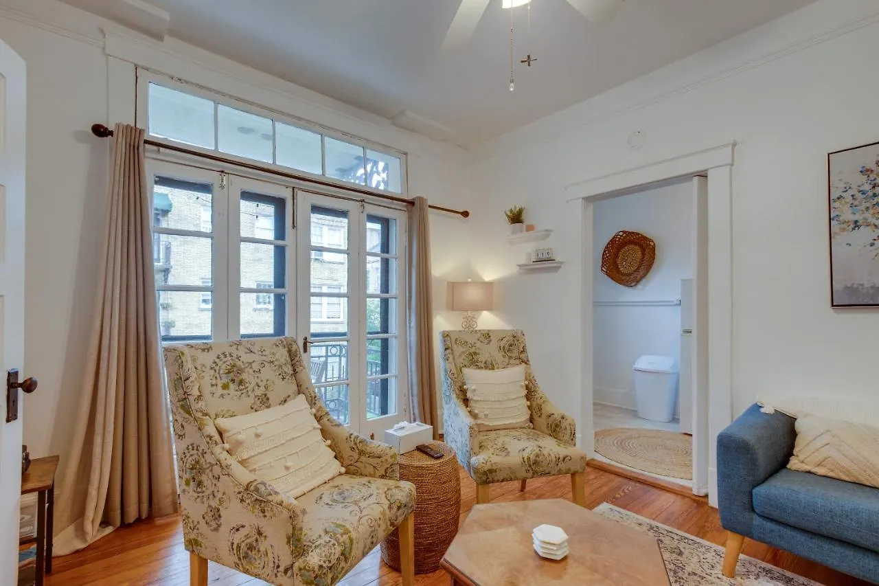 Apartmán Walkable Savannah Escape In Historic District!